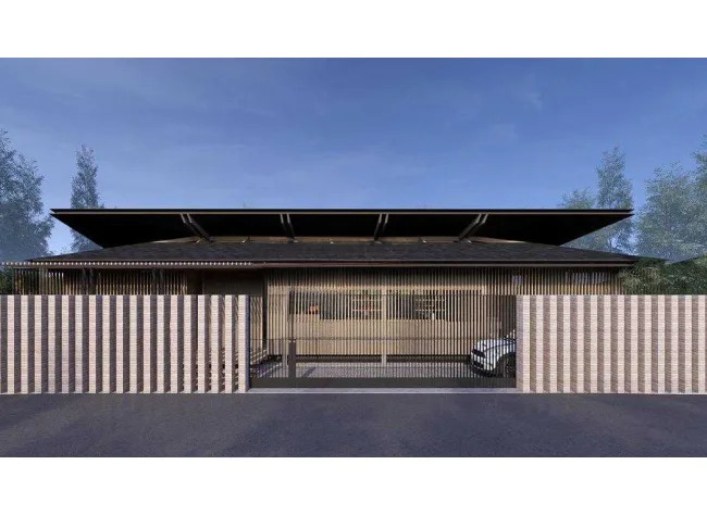Contemporary residence used as a Unit S architectural application reference